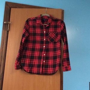 Flannel button down